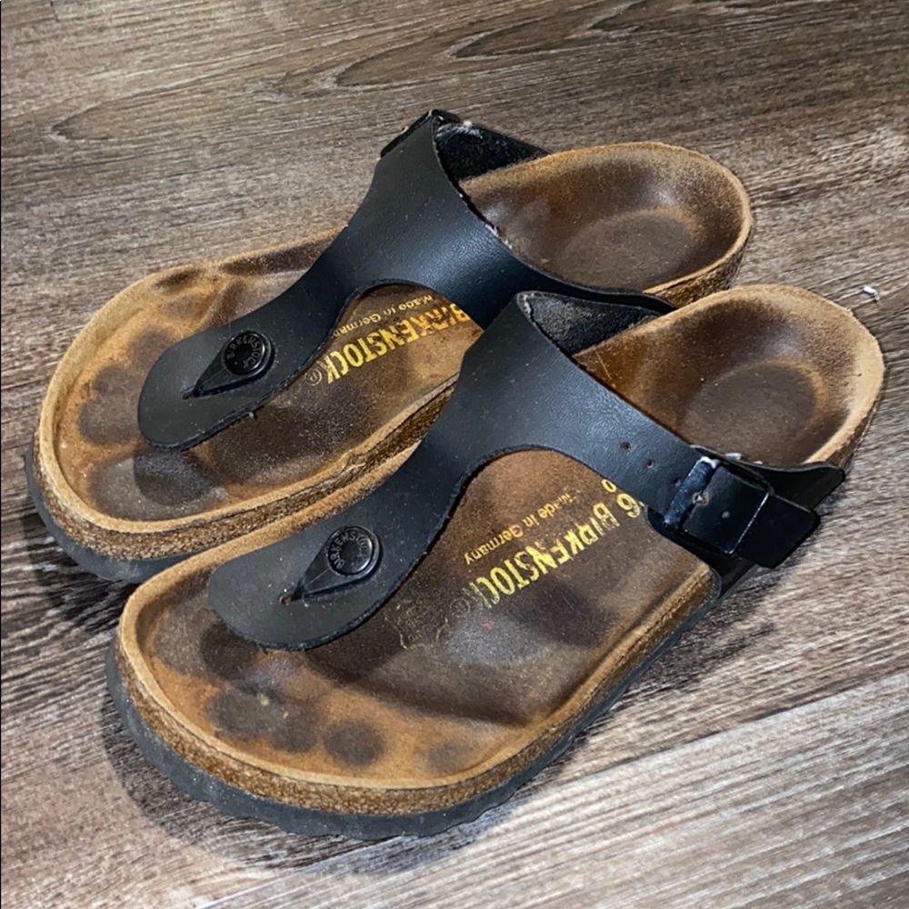Birkenstock Gizeh black sandals